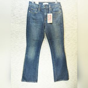 LEVI'S 515 MID-RISE BOOTCUT JEANS - Women's 6 NWT "Vintage Frost"